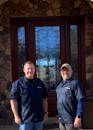 Certified Home Insepctors William Apke and William Montgomery from Whole Nine Yards Home Inspection